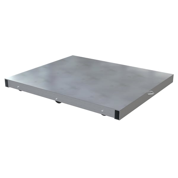 36x42 Alum Dolly Solid Top 4k